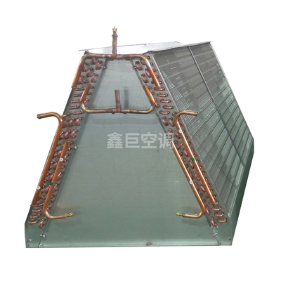 V型风冷冷凝器-V型翅片冷凝器-冷水机翅片散热器厂家非标定制
